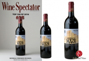 Condado de Haza, Top 100 de Wine Spectator 