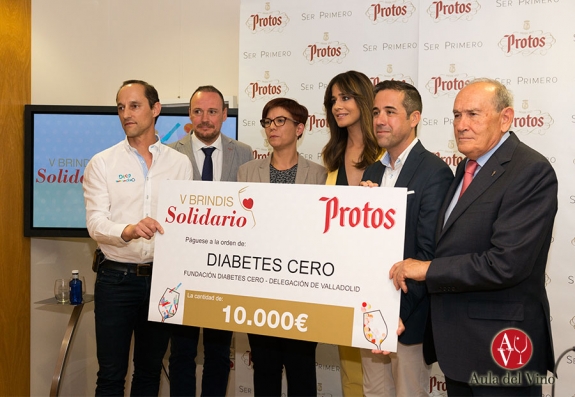 Bodegas Protos entrega el premio del Brindis Solidario